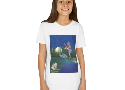 Fairy on a Dragonfly by Ida Rentoul Outhwaite Youth Short Sleeve Tee
