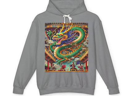 Tibetan Dragon Over Kabuki Duel Hoodie