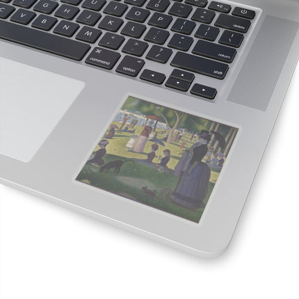 A Sunday on La Grande Jatte by Georges Seurat Kiss-Cut Stickers (4 Sizes)