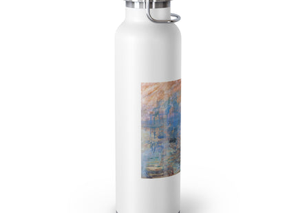 Sunrise by Claude Monet Copper Vacuum Insulated Bottle, 22oz