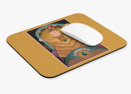 June & Pearl, Alexandrite (from the Gem Series) by Sofia Chiostri Mouse Pad, Rectangle