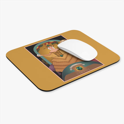 June & Pearl, Alexandrite (from the Gem Series) by Sofia Chiostri Mouse Pad, Rectangle