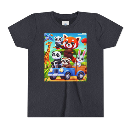 Safari Friends on the Move Youth Short Sleeve Tee