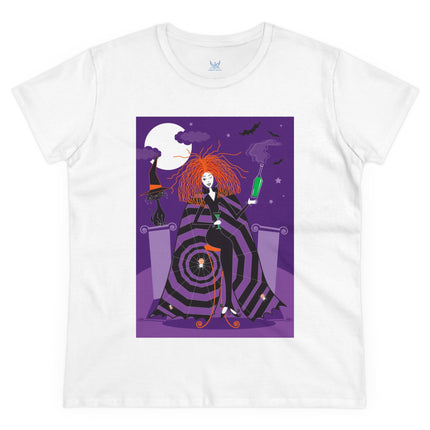 Mystic Elegance Women's Midweight Cotton Tee