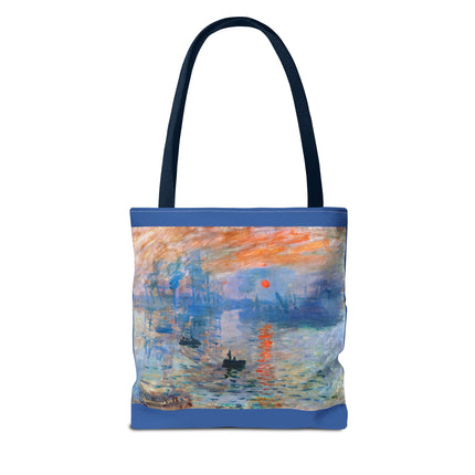 Sunrise by Claude Monet Tote Bag (AOP)