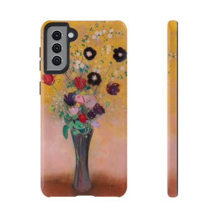 Vase of Flowers by Odilon Redon Phone Cases
