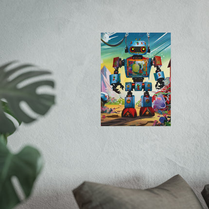 The Rusty Robot Fine Art Posters