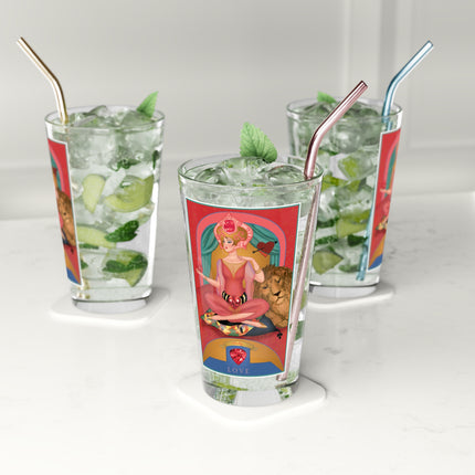 July & Ruby Zodiac Pint Glass