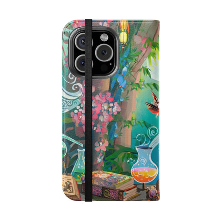 🦉✨ Owl's Magical Workshop Flip Case – Enchanted Wisdom & Arcane Wonder