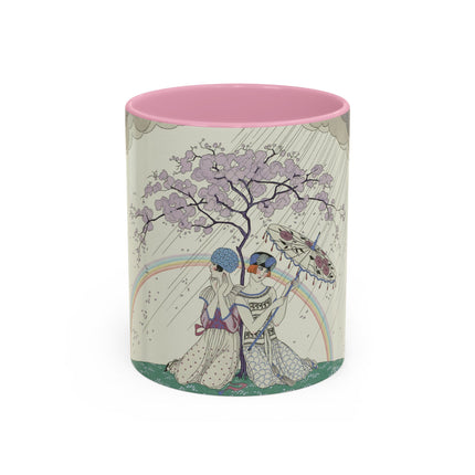 L’Arc-en-Ciel by George Barbier Colorful Mugs (11oz, 15oz)