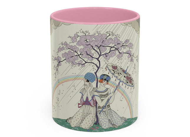 L’Arc-en-Ciel by George Barbier Colorful Mugs (11oz, 15oz)
