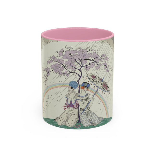 L’Arc-en-Ciel by George Barbier Colorful Mugs (11oz, 15oz)