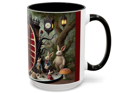 Malice in Wonderland – Gothic Halloween Colorful Mugs (11oz, 15oz)