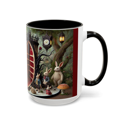 Malice in Wonderland – Gothic Halloween Colorful Mugs (11oz, 15oz)