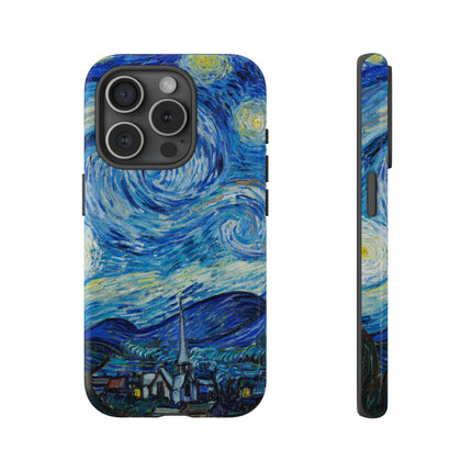 The Starry Night by Vincent Van Gogh Phone Cases