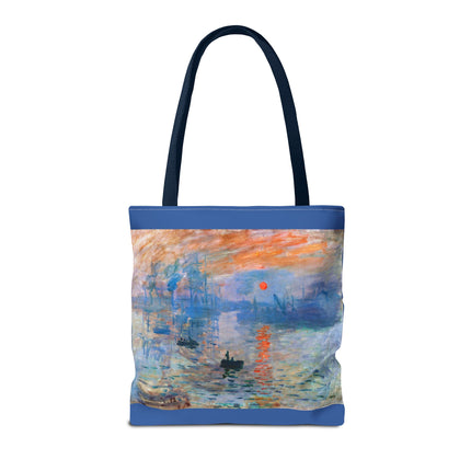 Sunrise by Claude Monet Tote Bag (AOP)