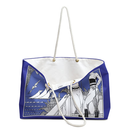 Coastal Elegance Weekender Bag