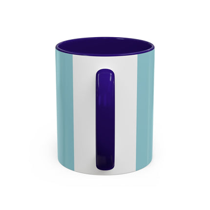 The Lady Of The Coral Parasol Colorful Mugs – Art Deco Coastal Elegance