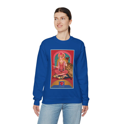 July & Ruby (from the Gem Series) by Sofia Chiostri Heavy Blend™ Crewneck Sweatshirt