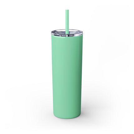 Costume de Yacht by George Barbier Skinny Tumbler with Straw, 20oz