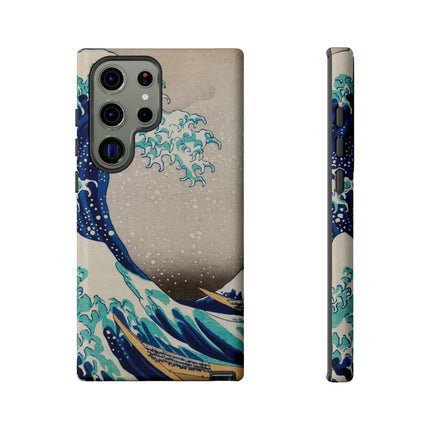 The Great Wave off Kanagawa by Katsushika Hokusai Phone Cases