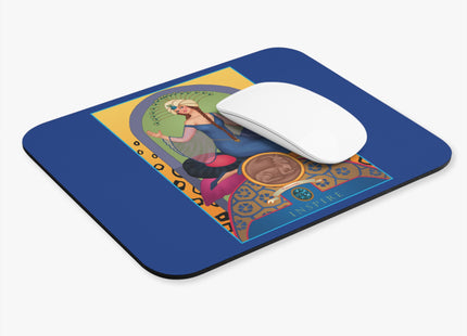 December & Tanzanite (from the Gem Series) by Sofia Chiostri Mouse Pad, Rectangle
