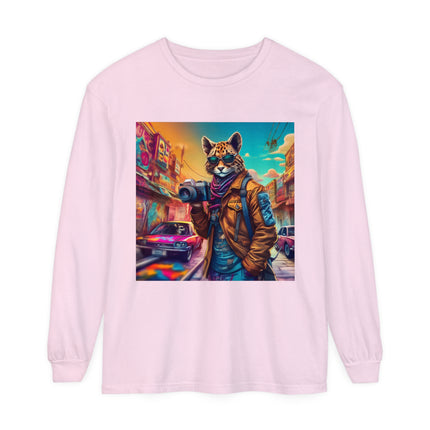 Neon Photographer Long Sleeve T-Shirt