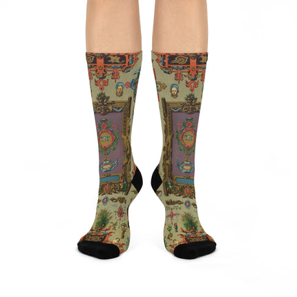 XVI et XVII Siecle 2 by Émile Prisse d'Avennes Cushioned Crew Socks