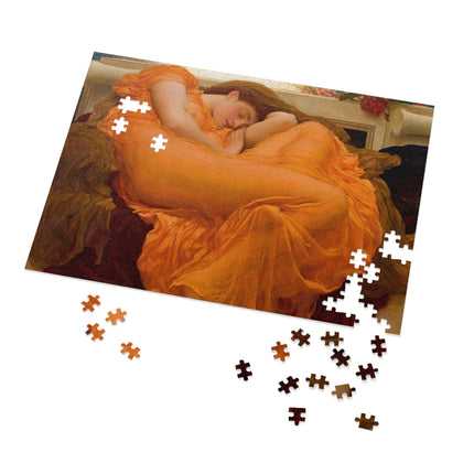 Flaming June by Frederic Leighton Puzzle (30, 110, 252, 500-Piece)