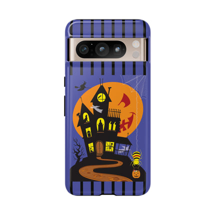 Halloween Night at the Haunted House Phone Cases