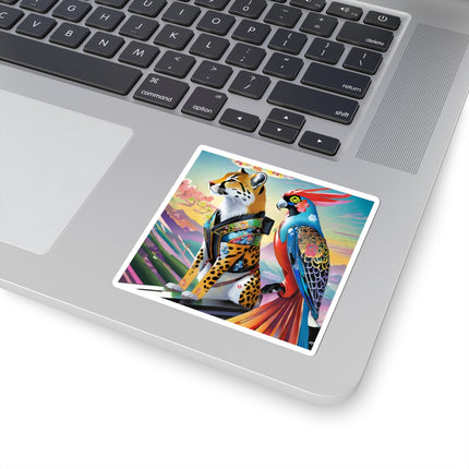 Cybernetic Duets Kiss-Cut Stickers (4 Sizes)