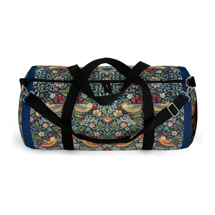 Strawberry Thief by William Morris Duffle Bag
