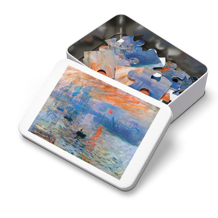 Sunrise by Claude Monet Puzzle (30, 110, 252, 500-Piece)