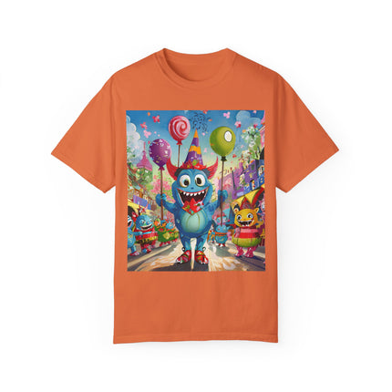 Monster Parade Madness Unisex Garment-Dyed T-shirt