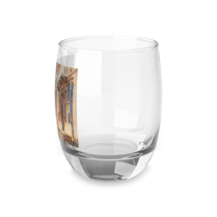 Gondola Moorings on the Grand Canal by John Singer Sargent Whiskey Glass