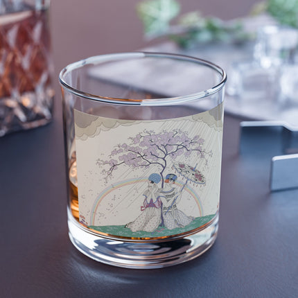 L’Arc-en-Ciel by George Barbier Rocks Glass, 10oz