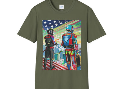 NSA Cyber Punk Computer Hacking Team Softstyle T-Shirt