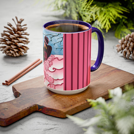 Winter Rose Empress Colorful Mugs (11oz, 15oz)