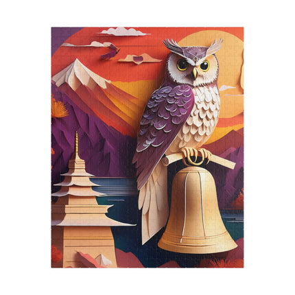 Owl's Evening Vigil Puzzle (110, 252, 520, 1014-piece)