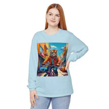 Urban Bike Ride Long Sleeve T-Shirt