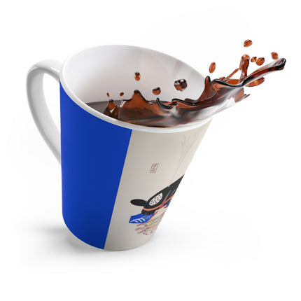 Illustrations of Japanese Toys Pl.009 by Kawasaki Kyosen Latte Mug