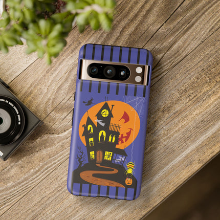 Halloween Night at the Haunted House Phone Cases