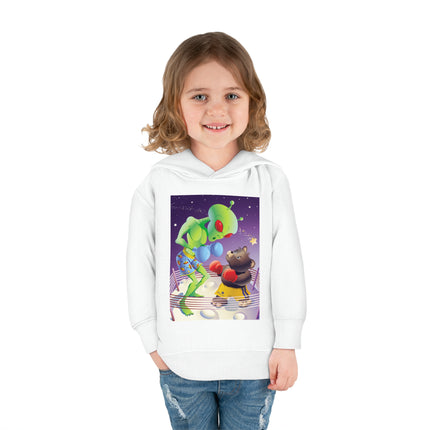 Cosmic Clash Toddler Pullover Fleece Hoodie