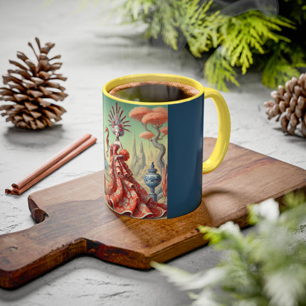 The Seahorse Court Colorful Mugs (11oz, 15oz)