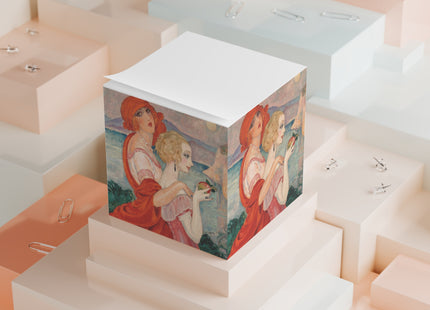 Sur la Route d'Anacapri by Gerda Wegener Note Cube