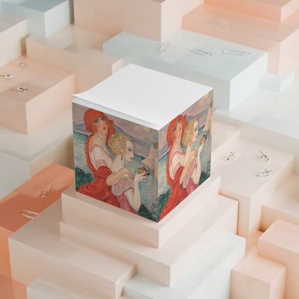 Sur la Route d'Anacapri by Gerda Wegener Note Cube