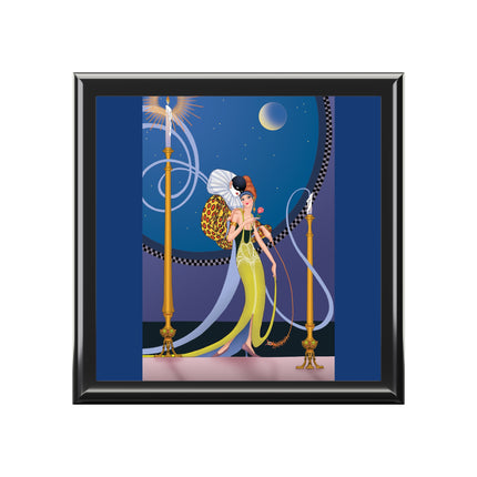 Smoke and Secrets: A Glamorous Encounter in Prohibition Era Jewelry Box