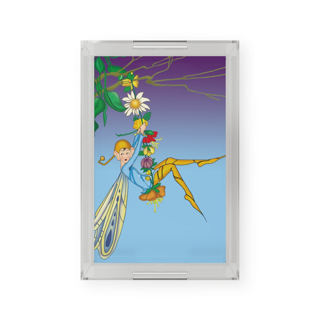 A Fairy's Delight Acrylic Serving Tray