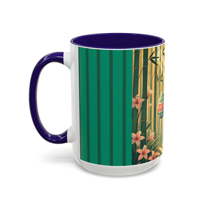 Geisha Kitten’s Easter Stroll Colorful Mugs (11oz, 15oz)