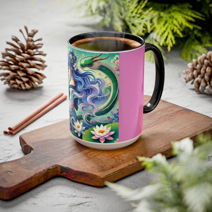 Fairy of the Koi Pond Colorful Mugs (11oz, 15oz)
